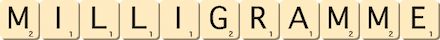 milligramme milligramme