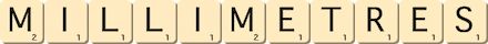 millimetres