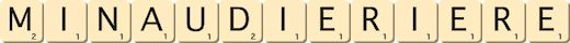 minaudier--iere