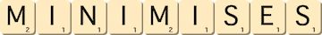 minimises minimises