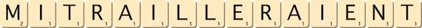 mitrailleraient mitrailleraient