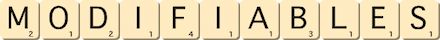 modifiables modifiables