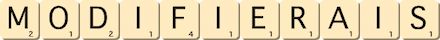 modifierais