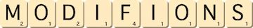 modifions modifions