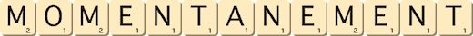 momentanement momentanement