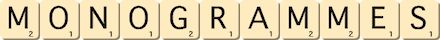 monogrammes monogrammes