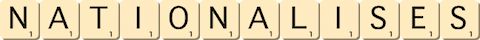 nationalises