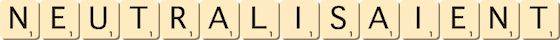 neutralisaient