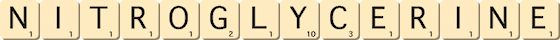 nitroglycerine nitroglycerine