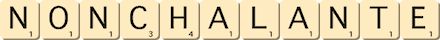 nonchalante