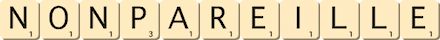 nonpareille nonpareille