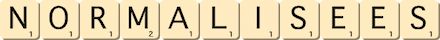 normalisees