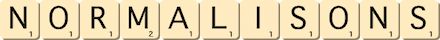 normalisons normalisons