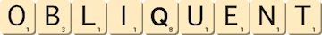 obliquent obliquent