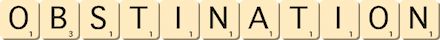 obstination