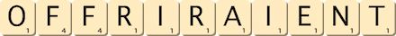 offriraient