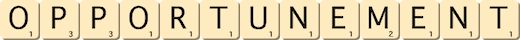 opportunement opportunement