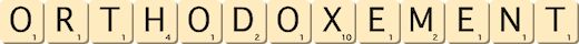 orthodoxement