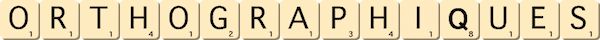orthographiques orthographiques