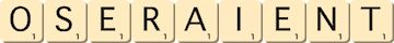 oseraient oseraient