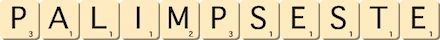 palimpseste palimpseste
