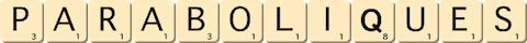 paraboliques paraboliques