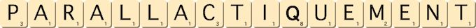 parallactiquement