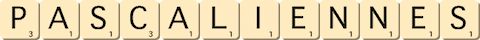 pascaliennes pascaliennes