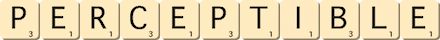 perceptible