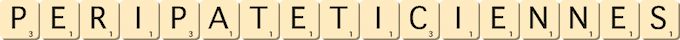 peripateticiennes