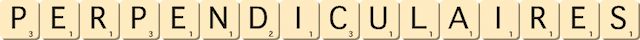 perpendiculaires