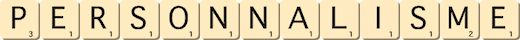 personnalisme personnalisme