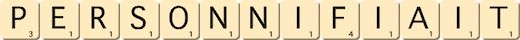 personnifiait