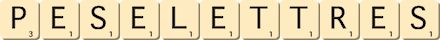 pese-lettres