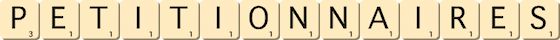 petitionnaires petitionnaires