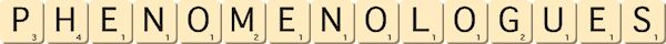 phenomenologues phenomenologues