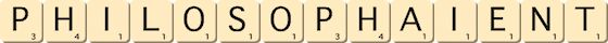 philosophaient philosophaient