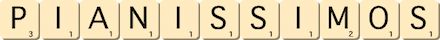 pianissimos pianissimos