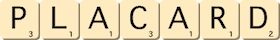 placard