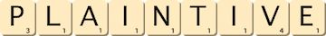 plaintive plaintive