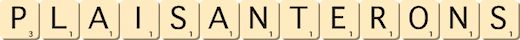 plaisanterons plaisanterons