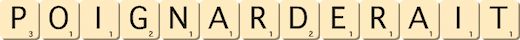 poignarderait poignarderait