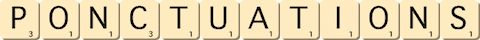 ponctuations ponctuations