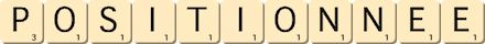 positionnee positionnee