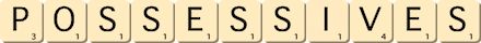 possessives possessives
