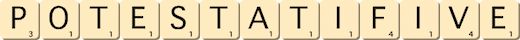 potestatif--ive