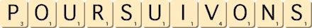 poursuivons