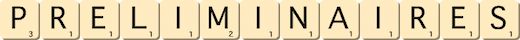 preliminaires preliminaires