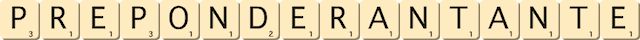 preponderant--ante