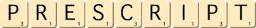 prescript